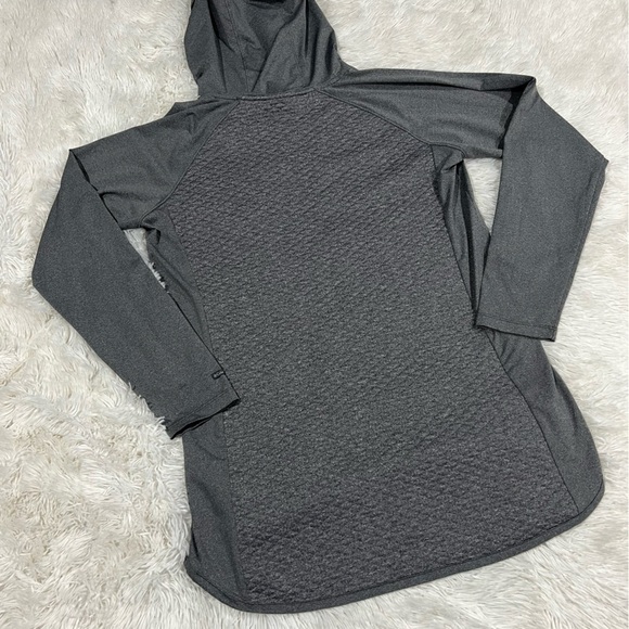 Columbia | Grey Quilted Front Pullover Hoodie Woman’s Large - Picture 6 of 11